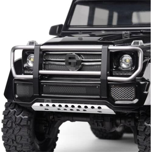 Desert Front Bumper for 1/10 TRAXXAS TRX4 G500 TRX6 G63 Quick Release Split Front Bumper RC Car Parts Accessories