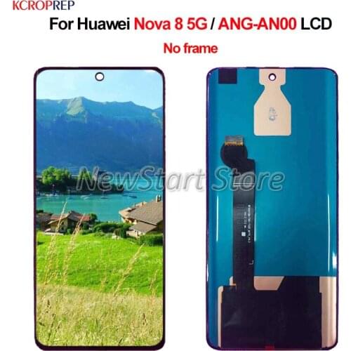 For Huawei Nova 8 5G LCD Display Touch Panel Screen Digitizer Assembly For Huawei ANG-AN00 lcd Replacement Accessory 100% Tested