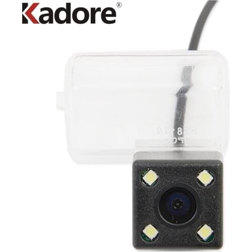 CCD Chip Rear View Reverse Camera For Mazda 6 M6 Atenza 2008 2007 2002-2006 Waterproof 4 LED Car Parking Assistant Kits