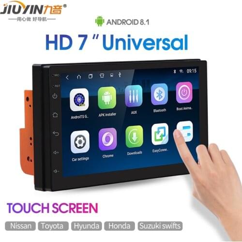 Android 1din Car Radio Stereo receiver Multimedia player 7" Universal navigation gps For Hyundai Toyota Volkswagen Nissan