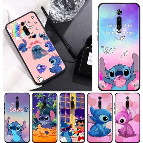 Stitch Abomination Little Monster For Xiaomi Redmi 9T 9I 9AT 9A 9C 9 8A 8 7A 7 6A 6 5A 5 4X PRO Prime Plus Black Soft Phone Case