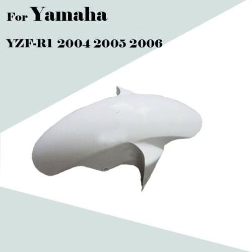 For Yamaha YZF-R1 2004 2005 2006 Unpainted Front Mudguard Fender ABS Injection Fairing Motorcycle Modified Accessories