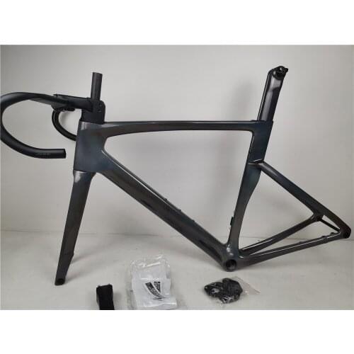 NEW 1:1 custom logo carbon frame T1000 disc brake bicycle carbon road frame cycling frame for Di2 groupset