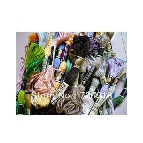 Wholesale 2682 Skeins Cross Stitch Thread Yarn Floss Similar DMC---Choose Your Needed Colors