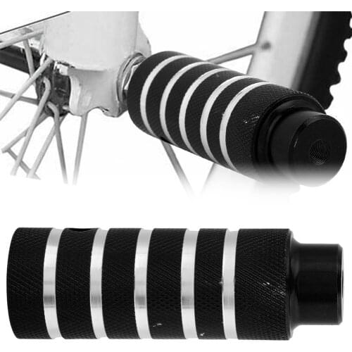 Bike Foot Peg Bicycle Metal Heavy Duty Foot Stand Pegs Rear Stunt Pegs Footrest Bike Accessories Suitable for most bike