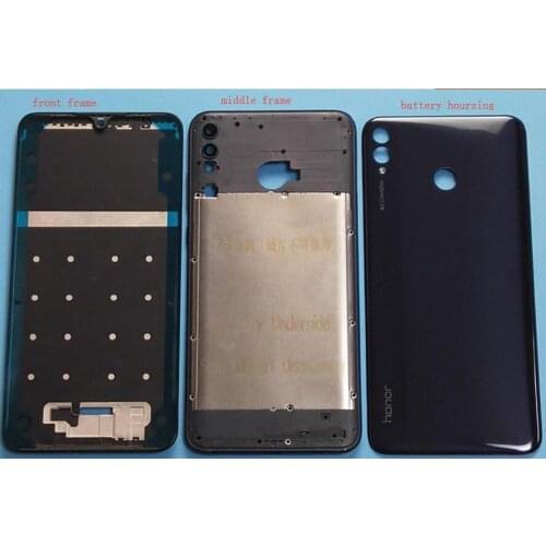 For huawei HONOR 8X MAX Middle Frame Plate Housing Board LCD Supporting Mid Faceplate Bezel Replacement Repair Parts