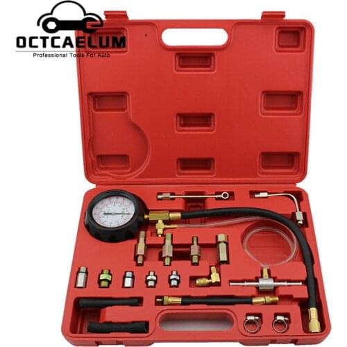 TU-114 Fuel System Injection Pressure Diagnostic Tester Gauge Tool Kit ST0218