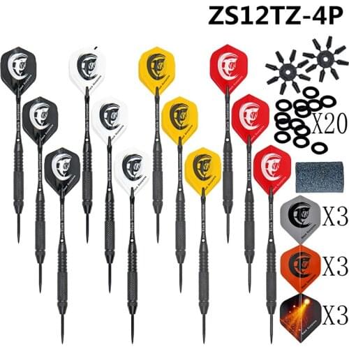 Outdoor Shooting Dart Game Entertainment Game Darts, With Steel Tip, With Aluminum Rod And Dart Accessories