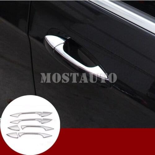 Exterior Car Door Handle Cover Trim For Benz ML W166 2012-2015 GL X166 2013-2015 8pcs Car Accessories Interior Car Decor