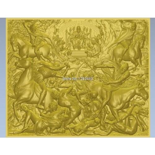 High quality New 3D model for cnc 3D carved figure sculpture machine in STL file format panno_agnec_otkrivat_knigu