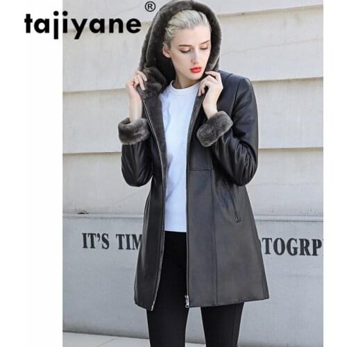 Real Fur Coat Female Wool Jacket Autumn Winter Coat Women Clothes 2021 Real Genuine Leather Jacket Sheepskin Down Coat ZT4839
