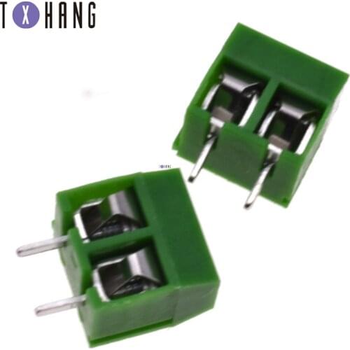 10 KF301-2P KF301-3P pitch 4.5-5.0mm straight pin 2P 3P screw PCB terminal block connector diy electronics