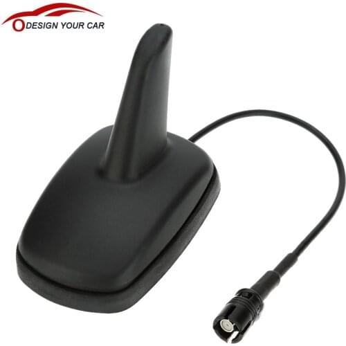 KKmoon Shark Fin Car Style Roof AM FM Radio Antenna Navigation Sport Style Aerial for VW Audi Seat Skoda