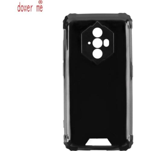 Dower me Black Protective Soft TPU Case Cover For Blackview BV6600 Smartphone
