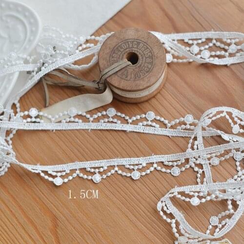 Hot sale Water soluble lace lace accessories white garment garment dress skirt deserve to act the role of H223