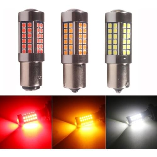 NHAUTP 2pcs Super Bright 1156 BA15S 1157 P21/5W BAY15D P21W LED Tail Bulbs Car Brake Reverse Lamp Signal Daytime Running Lights