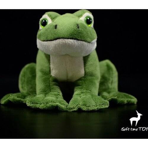 New toy frog plush toy simulation frog 16cm soft doll kids toy decoration birthday gift h1980
