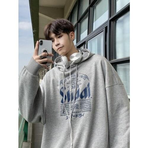 New For Fall 2020! Streetwear Print Design Sense Hoodies Sweatshirt Same Style For Men And Women Instrendy Thin Coat En