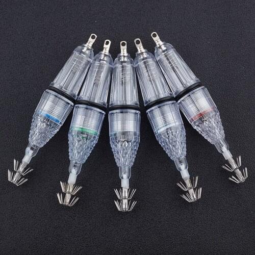 New LED Fishing Lure Night Flashing Lamp Underwater Fishes Lamp Underwater Fishing Light Squid Lamp Lures Fishing Tackle