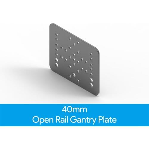 OpenBuilds linear pulley build plate for EU 2040 V-Shot aluminum gantry plate for CNC 3D printer engraving machine