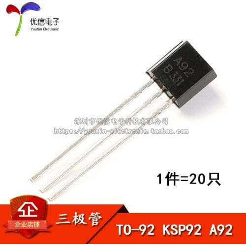 Transistor KSP92 A92 TO-92 (20 rats)