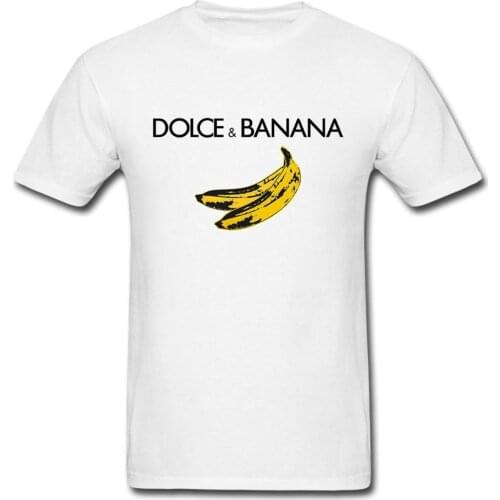 Dolce & banana Funny T Shirt Graphic gift tee Fruit 2020 New Style USA size