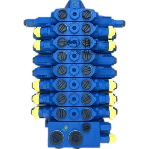 Excavator parts Yuchai 85 Lovol 60 Lingong 65 Longgong 80 Longgong 80 Rexroth SX12 distributor valve distributor valve block