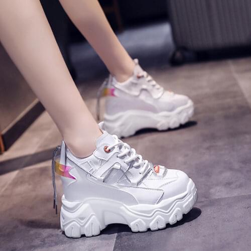 Net Red Hidden Wedge Platform Dad Shoes Womens Tide 2020 New Autumn Shoes Female Sports Casual Shoes Zapatos De Mujer