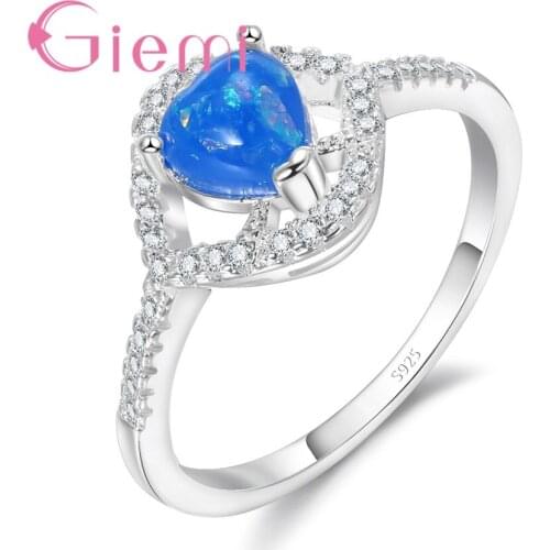 925 Sterling Silver Cubic Zirconia Beautiful Lip Shape Lace Pattern Austria Crystal Stone Ring For Women Jewelry