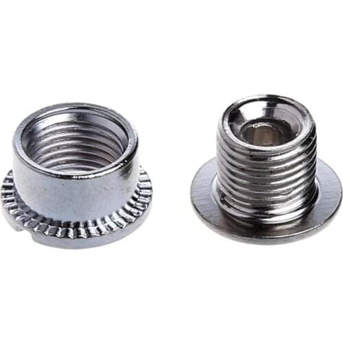 1Set Bicycle Nail Plate Dental Screws MTB Road Bike Single-Disc Disc Steel