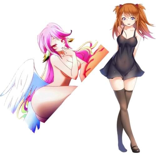 3D Super Sexy Girl Car Stickers No Game Windshield Bumper Motorcycle Helmet Decal High Quality KK Vinyl Cover Scratches