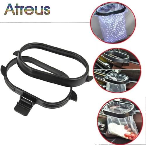 Atreus Car Rubbish Bin Trash Bag Rack For Toyota Avensis Rav4 Audi Q5 A6 Lifan X60 Renault Captur Skoda Yeti Ford Mondeo Kuga