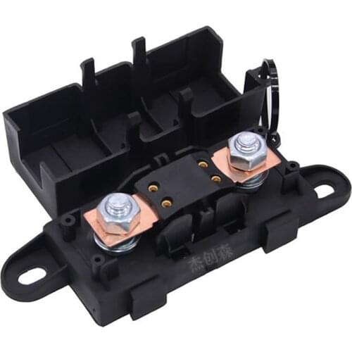 Car RV Truck Electric car Modified large forkbolt fuse holder fuse box 60A 80A 100A 125A 150A 175A 200A