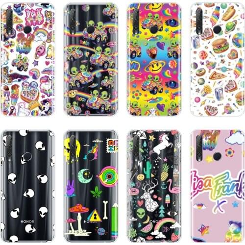 Soft Phone Case Silicone For Huawei Honor 8A Pro 8S V20 Cute Cartoon Rainbow Back Cover For Huawei Honor 10i 20i 20 Lite Pro
