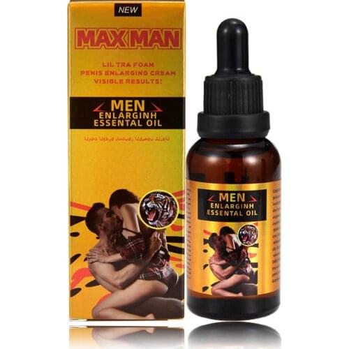Max Man Enlarging Essential Oil For Men 30ml (Effective Natural Ingredients)