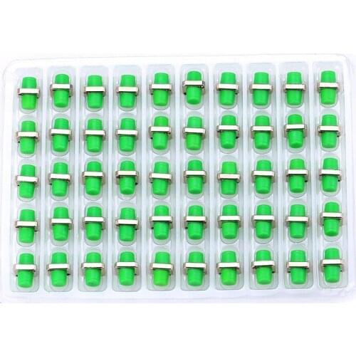 Jyttek 50pcs/Lot FC/APC fiber-optic Square adapter