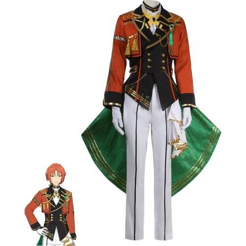 Game Ensemble Stars Special Recruitment Knights Tsukinaga Leo Cosplay Costume Fancy Suit Halloween Carnival Uniforms Custom Made
