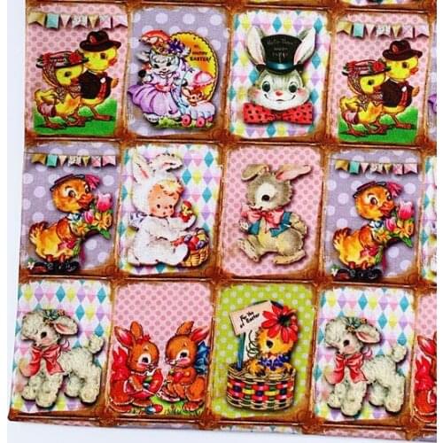 Lolita vintage flowers 100% cotton fabric ,Patchwork Cloth,DIY Sewing Quilting Material For Baby skirt clothes