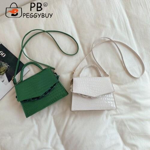 Fashion Women Shoulder Bags Retro Women Solid Color Thick Chain Underarm Bags for Women Travel Shopping Bag