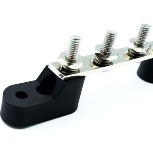 New Bus Bar 12V Electrical Terminal Single Junction M6 Studs 4P