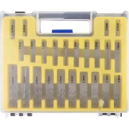 Premium 0.4mm-3.2 150Pcs Mini twist drill Bit Kit HSS Micro Precision Twist Drill High Speed Steel Drill Bits Set Tool DIY Tools