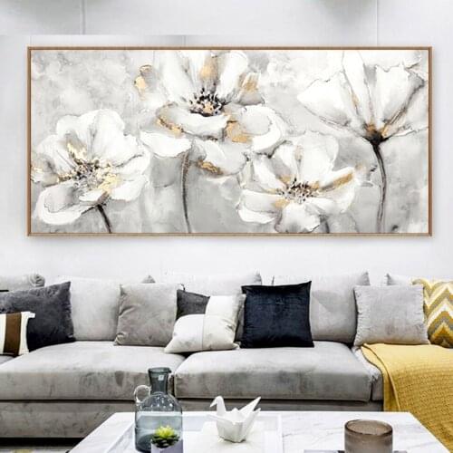 Modern paintings for interior,White Flower full square diamond embroidery 5d diy diamond painting mosaic floral decor EE2007