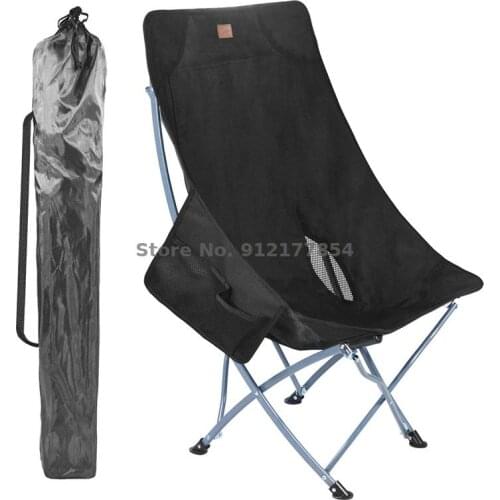 Outdoor folding chair simple lazy backrest portable art sketch painting fishing stool lunch break moon chair