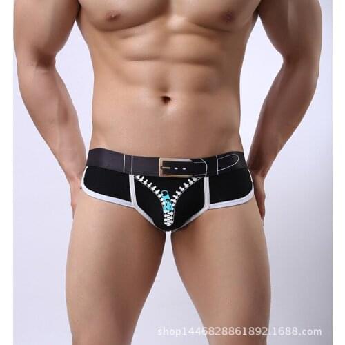 Sexy Mens Underwear Slips Brief Men Briefs Summer Quick Dry Low Waist Briefs Breathable Cotton Clothes