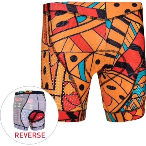 Kapvoe Cycling Shockproof Shorts MTB Clothing Shirt Bicycle Bib Shorts Mens Mountain Breathable Bike Wear Anti-sweat Underwear