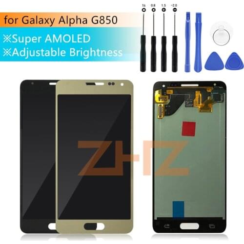 For Samsung Galaxy Note 4 Mini Alpha LCD Display Touch Screen Digitizer for LCD Display for Galaxy Alpha G850F G850T G850M