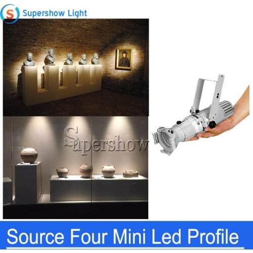 2PCS/LOT Mini 20w Led Studio Light Profile Light WW/CW/2in1 DMX or Remote Control Aluminum Spotlight Mini Leko Profile Light