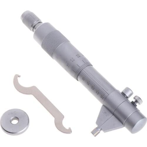 5-30mm Internal Micrometer 0.01mm Stainless Steel Accurate Screw Gauge Metric Inner Diameter Measuring Tool