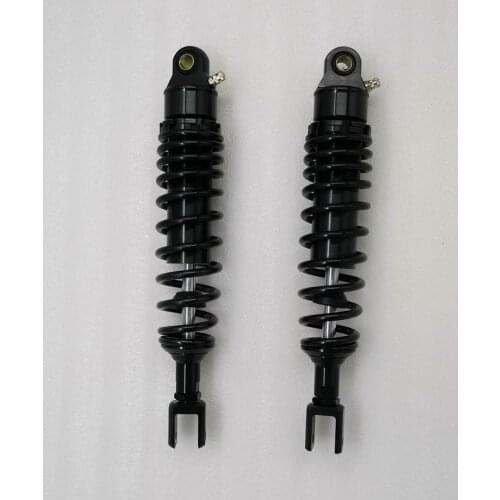 7mm spring 350mm MOTORCYCLE SHOCK ABSORBERS FOR Honda SUZUKI YAMAHA X-MAX 300 XMAX 300 Kawasaki black