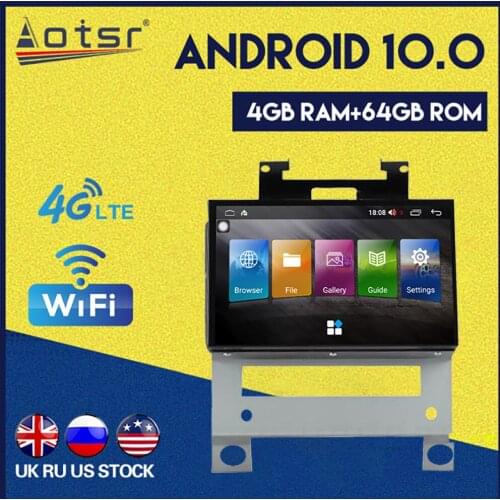 AOTSR For Land Rover Freelander 2 2007-2012 Android 10.0 GPS Navigation Car Radio Player Multimedia Player Head Unit DSP Carplay